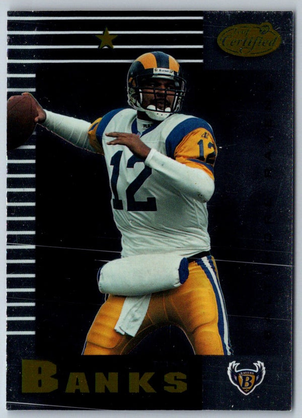 1999 Leaf Certified Tony Banks #86