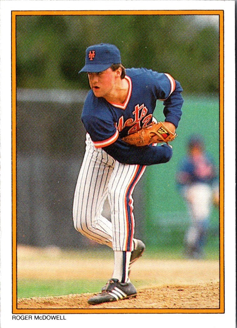 1987 Topps Glossy Roger McDowell