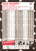 1988 Fleer Star Stickers Rick Rhoden #51