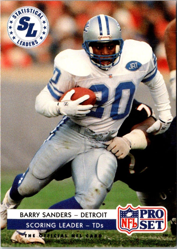 1992 Pro Set Barry Sanders #13