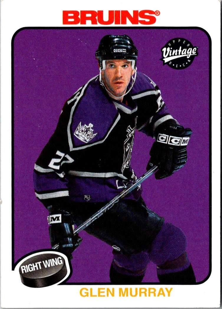 2001 Upper Deck Vintage Glen Murray