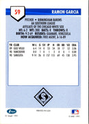 1991 Line Drive AA Ramon Garcia