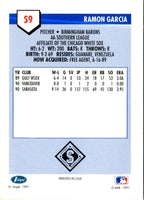 1991 Line Drive AA Ramon Garcia #59