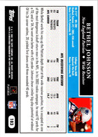 2005 Topps Bethel Johnson #183