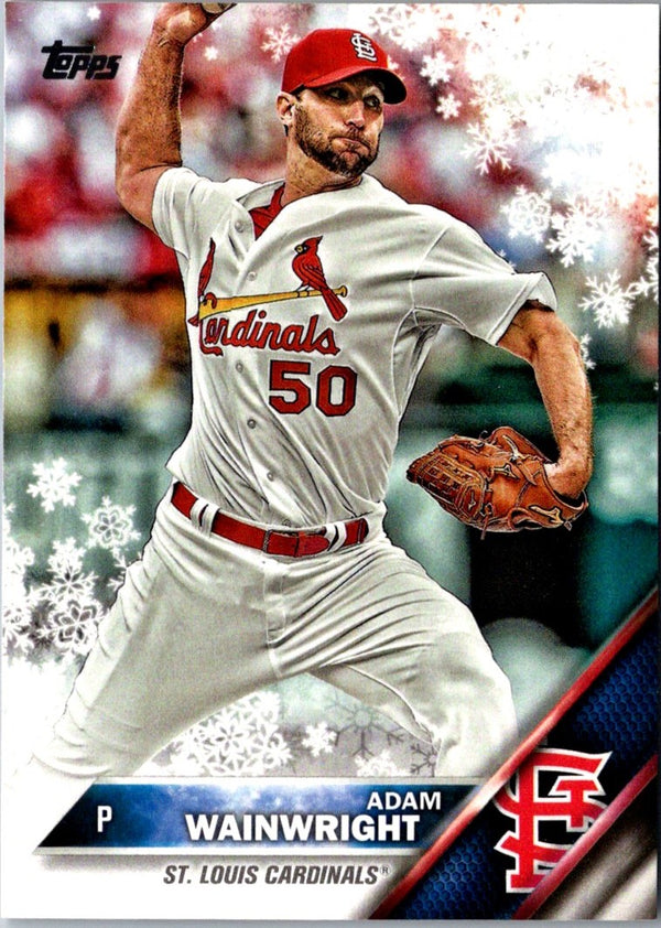 2016 Topps Holiday Baseball Adam Wainwright #HMW143