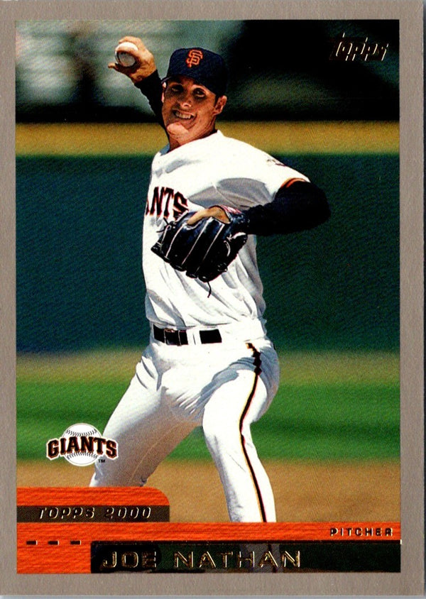 2000 Topps Joe Nathan #156