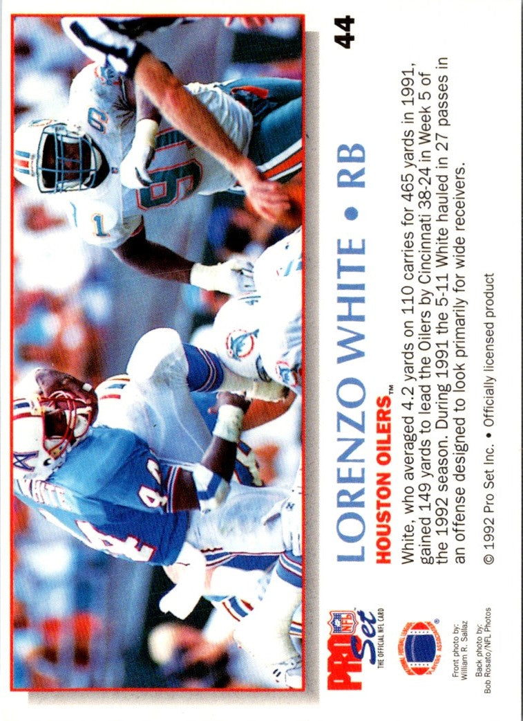 1992 Pro Set Power Lorenzo White