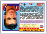 1991 Score American Stephane Richer #234