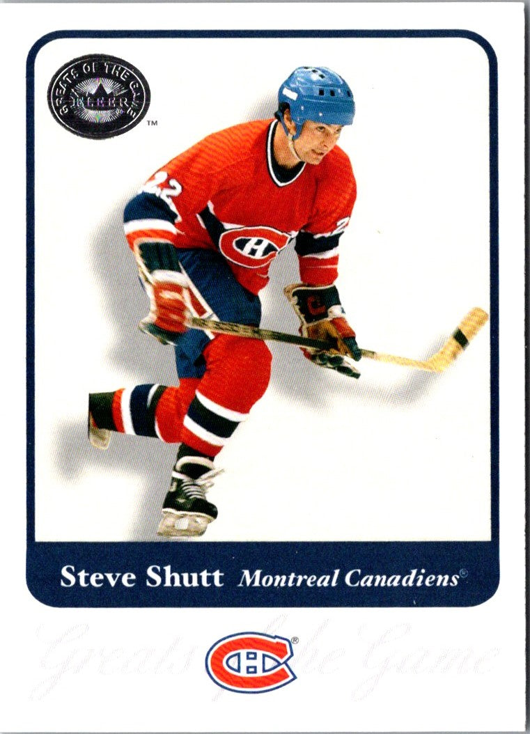 2001 Fleer Greats of the Game Steve Shutt