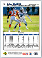 1995 Upper Deck Brian Blades #92