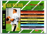 1993 Bowman Football Wade Wilson #302