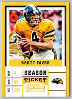 2017 Panini Contenders Draft Picks Brett Favre #15