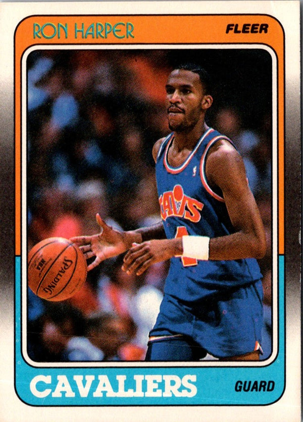 1988 Fleer Ron Harper #23