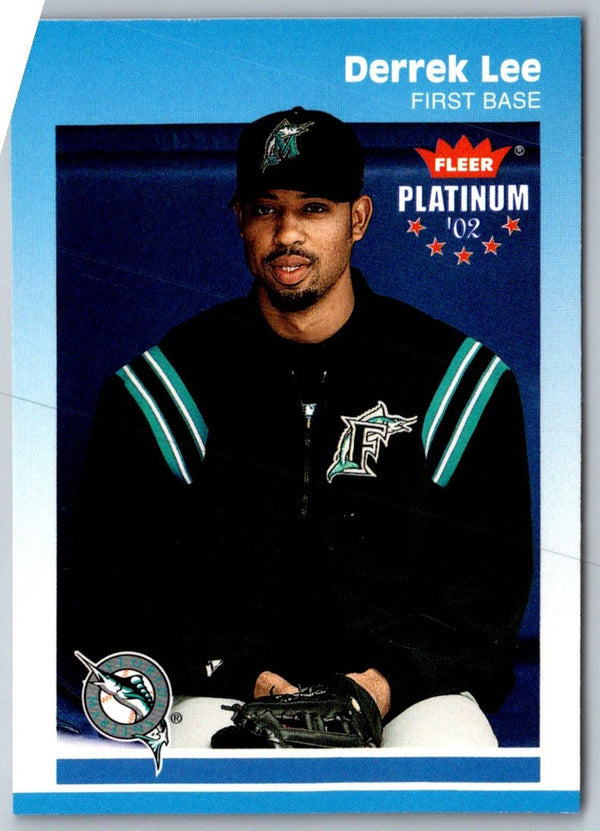 2002 Fleer Platinum Derrek Lee #40