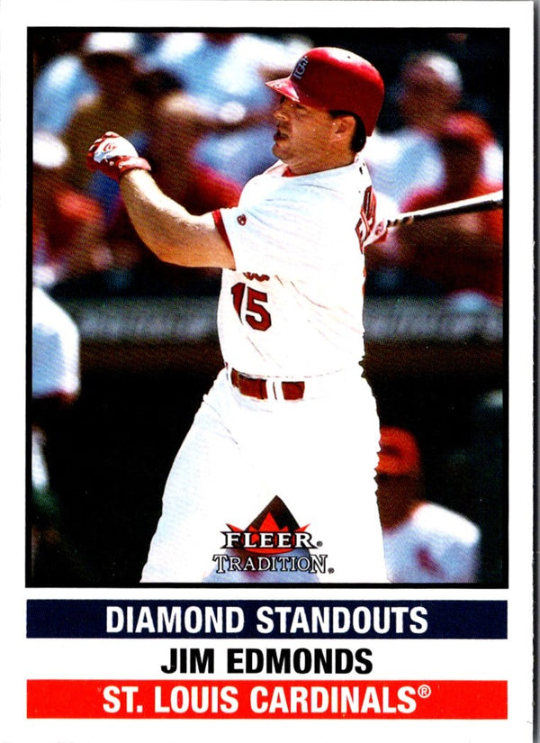 2002 Fleer Tradition Update Jim Edmonds #U283