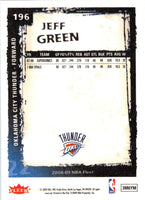 2008 Fleer Jeff Green #196