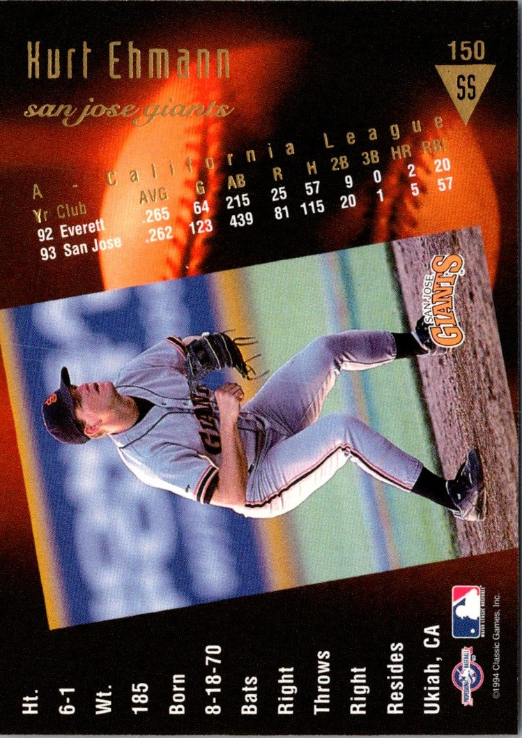 1994 Classic Best Gold Kurt Ehmann