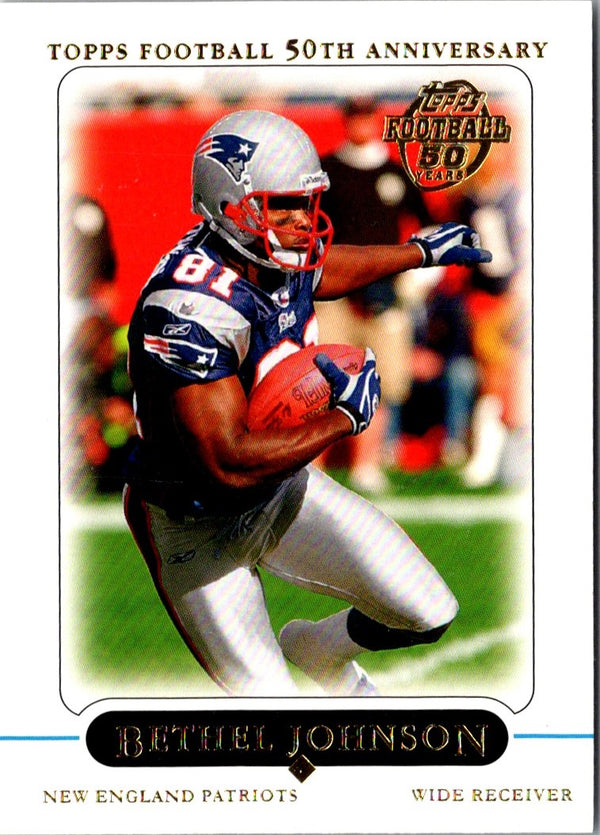 2005 Topps Bethel Johnson #183