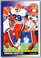 1991 Score Howard Griffith #602