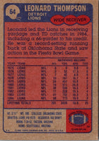 1985 Topps Leonard Thompson #64