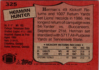 1987 Topps Herman Hunter #66 NM+