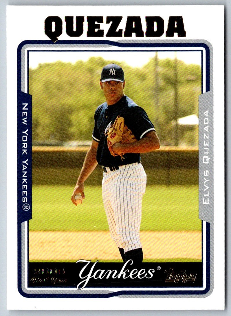 2005 Topps Elvys Quezada