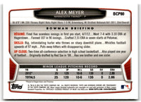 2013 Bowman Chrome Prospects Alex Meyer #BCP80