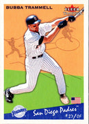 2002 Fleer Tradition Bubba Trammell