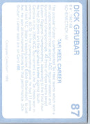 1989 Collegiate Collection North Carolina's Finest Dick Grubar