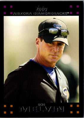 2007 Topps Bob Melvin #257