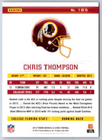 2013 Panini Black Rookie Signatures Chris Thompson #119