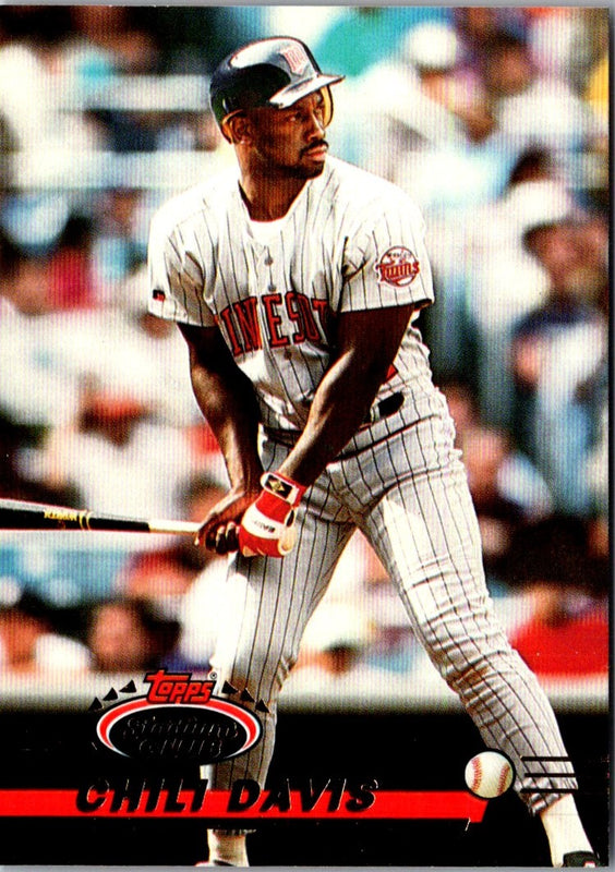 1993 Stadium Club Chili Davis #222