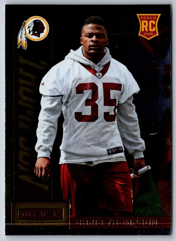 2013 Panini Black Rookie Signatures Chris Thompson #119