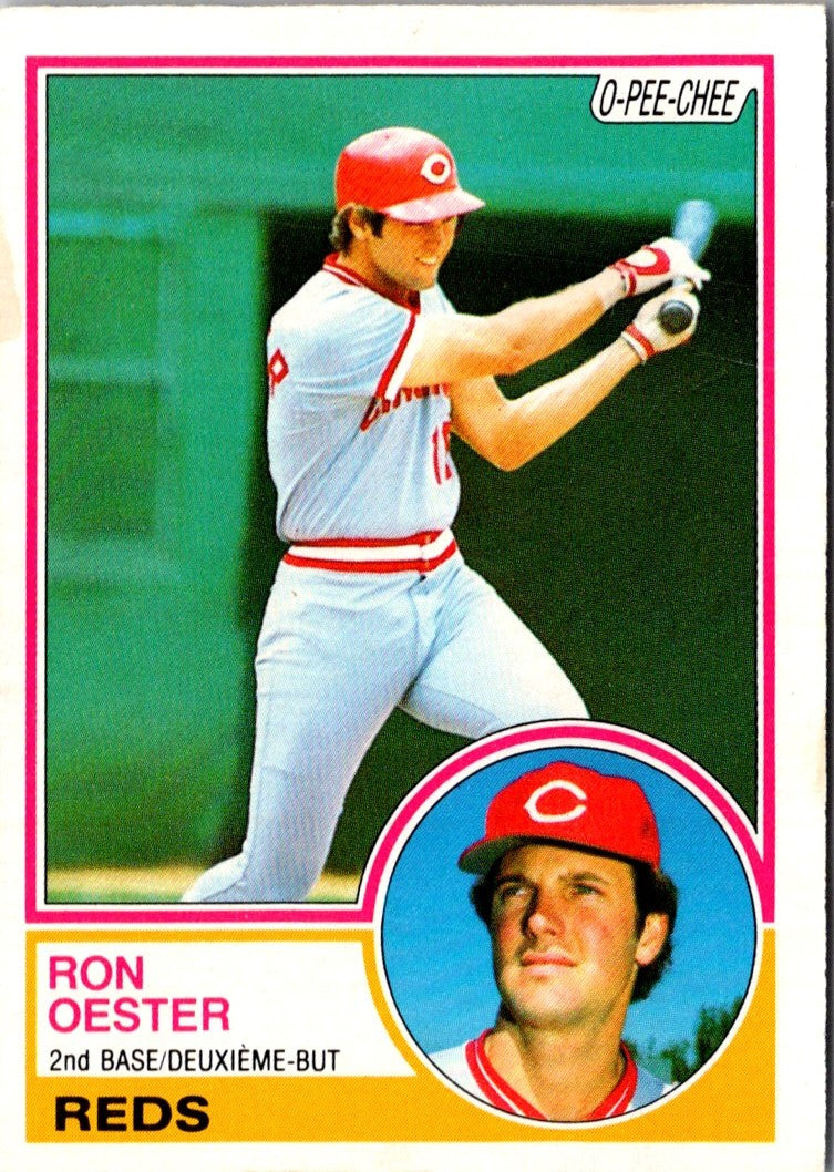 1983 O-Pee-Chee Ron Oester