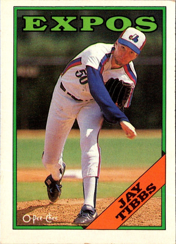 1988 O-Pee-Chee Jay Tibbs #282