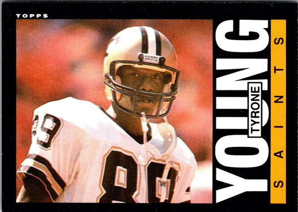 1985 Topps Tyrone Young #109 Rookie