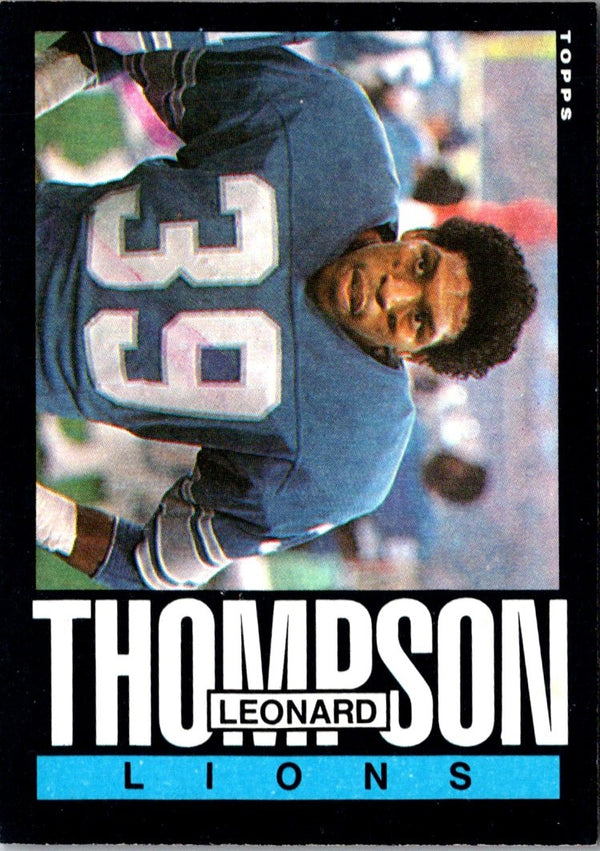 1985 Topps Leonard Thompson #64