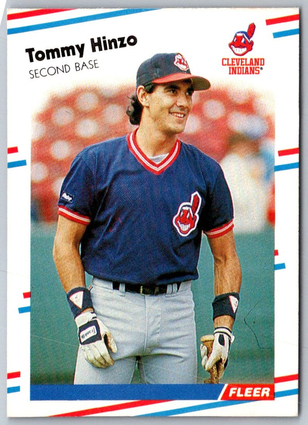 1988 Fleer Tommy Hinzo #611 Rookie