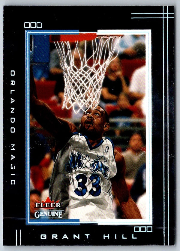 2001 Fleer Genuine Grant Hill #20