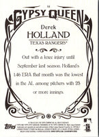2015 Topps Gypsy Queen Derek Holland #61