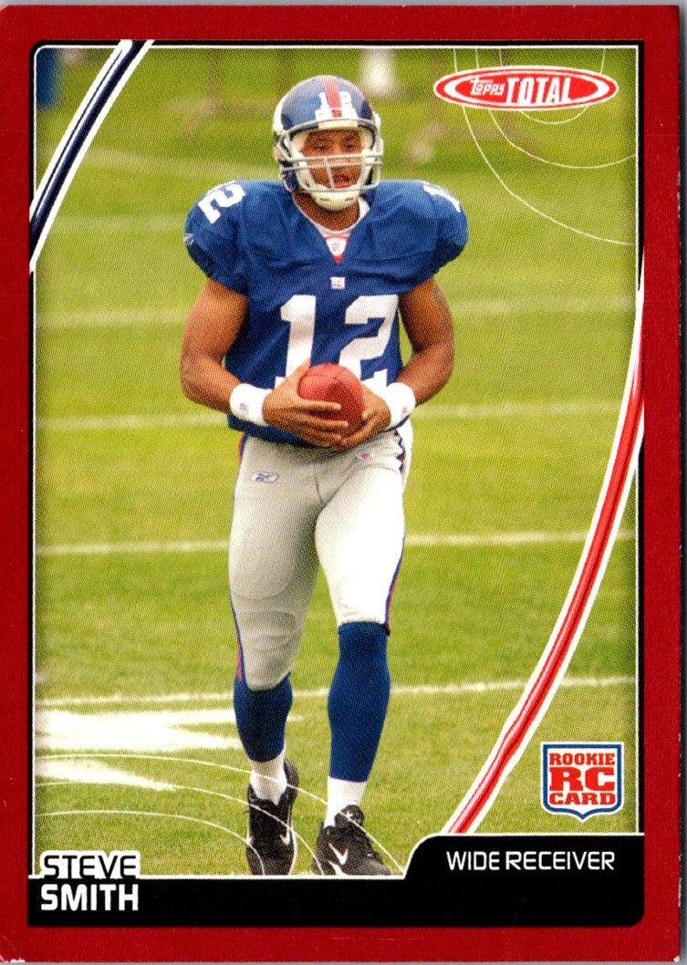 2007 Topps Total Red Steve Smith