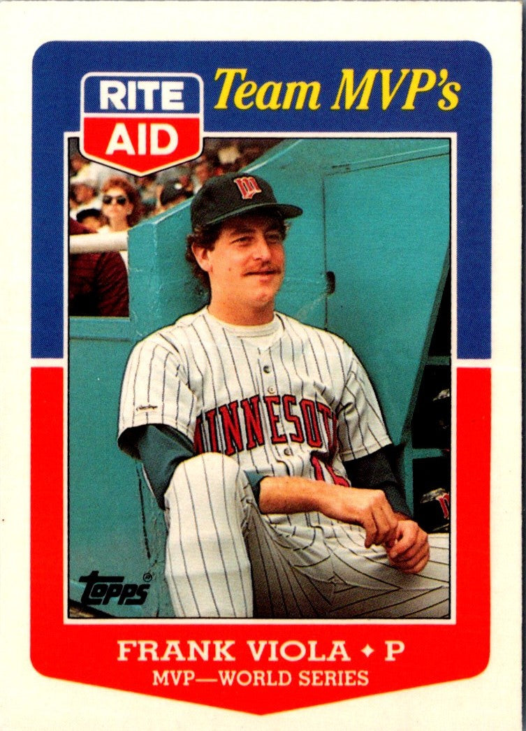 1988 Topps Rite-Aid Team MVP's Frank Viola