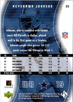 2003 Upper Deck Standing O Rookies Bryant Johnson #25