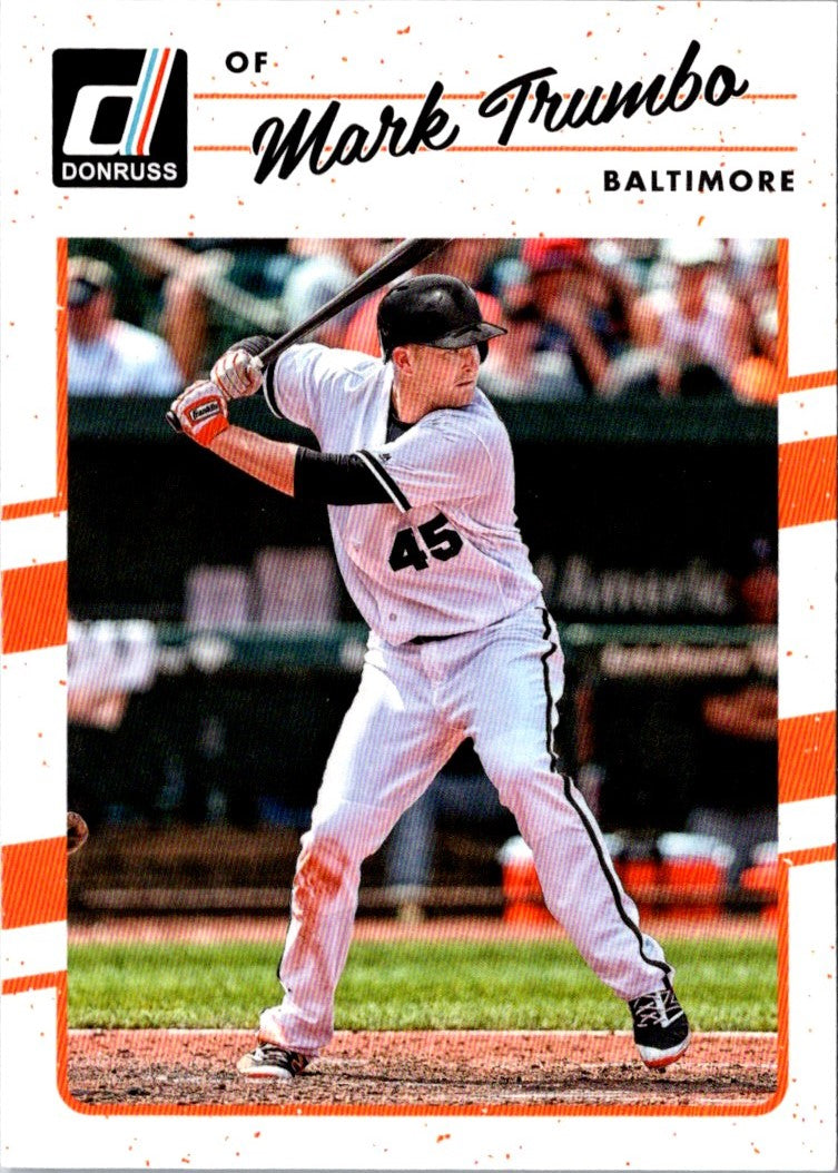 2017 Donruss Mark Trumbo
