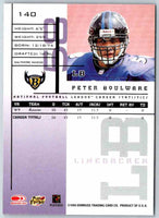 1998 Leaf Rookies And Stars Peter Boulware #140