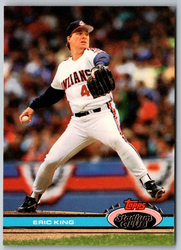 1991 Stadium Club Eric King #328