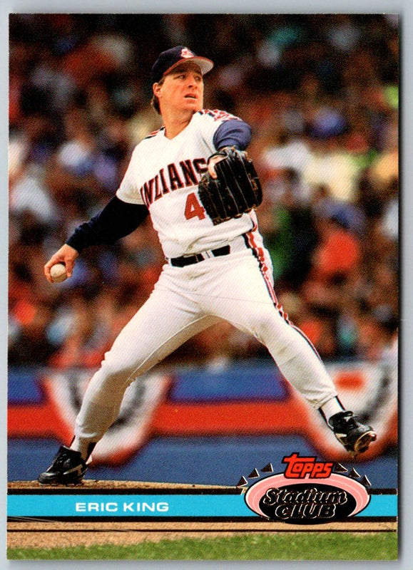 1991 Stadium Club Eric King #328