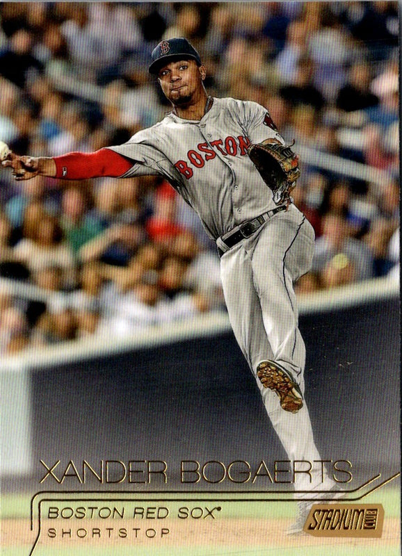 2015 Stadium Club Xander Bogaerts #187