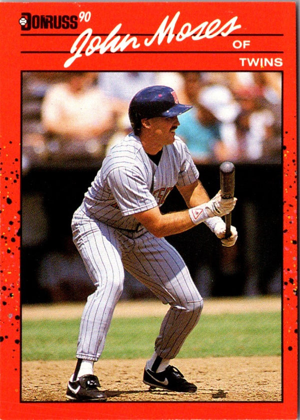 1990 Donruss John Moses #590