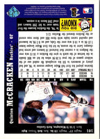 1997 Collector's Choice Quinton McCracken #101